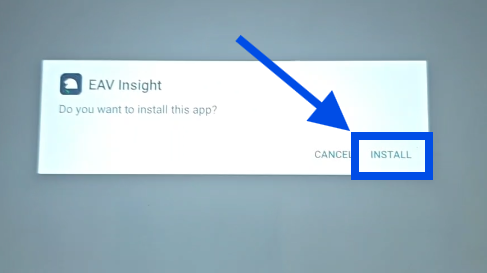 Installing the EAV Insight App on Android, Apple, and RC