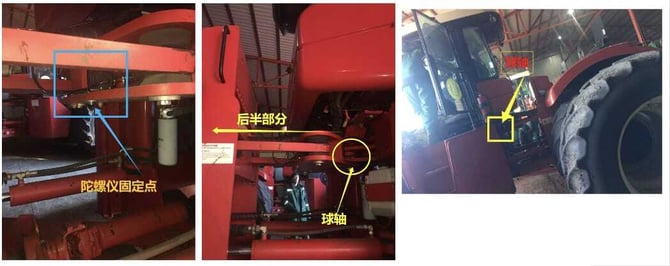 Articulated tractor install example