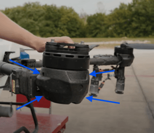 J150 removing motor cover pad screws